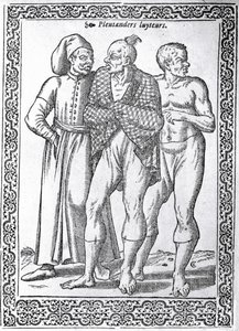 Turkish Wrestlers, Illustration from 